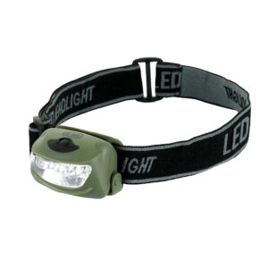 M-TAC galvos žibintuvėlis Headlamp 4+1 LED (18 lm)