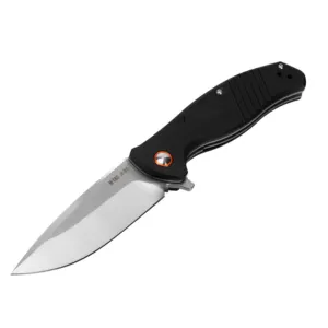 M-TAC Type 13 folding knife, black / steel colour, 8.8 cm blade