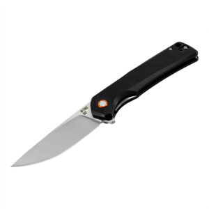 M-TAC Type 16 sulankstomas peilis, juodas / plieno spalvos, 8,7 cm geležte