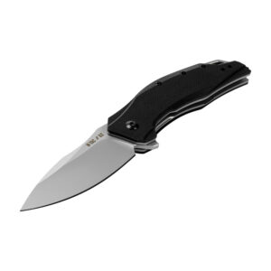 M-TAC Type 17 sulankstomas peilis, juodas / plieno spalvos, 8,5 cm geležte