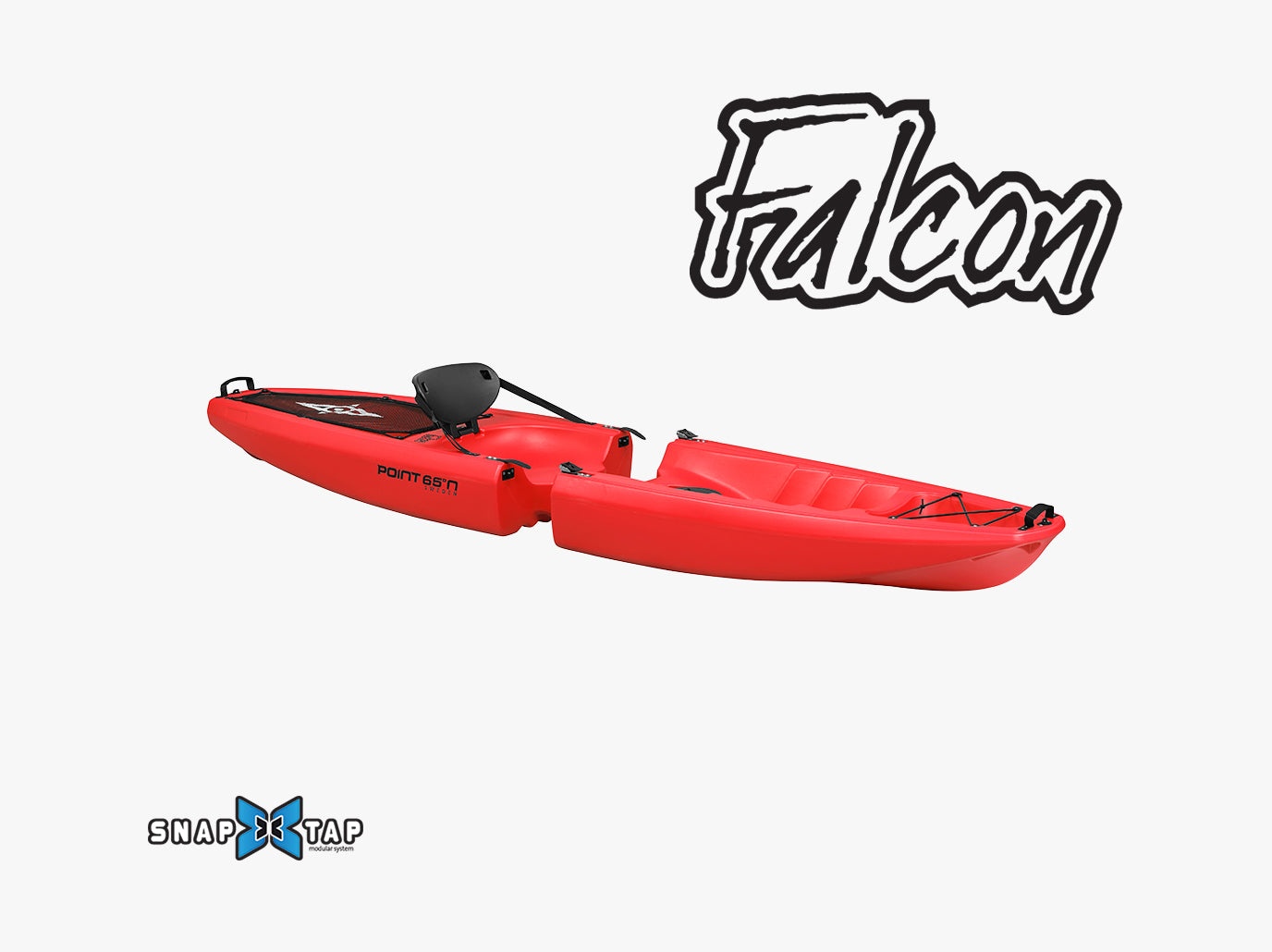 Point 65 Falcon Solo modulinis sit-on-top kajakas